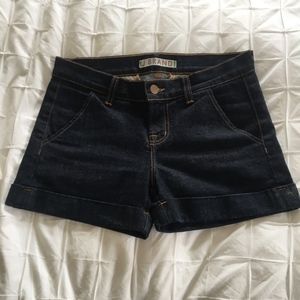 J Brand cuffed denim shorts